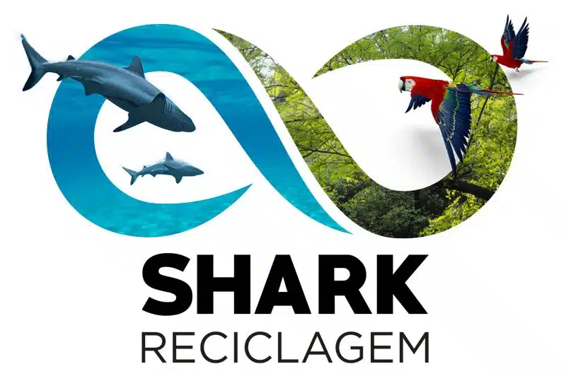 Shark Reciclagem Logo