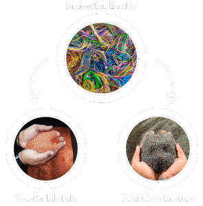 Moagem de cobre